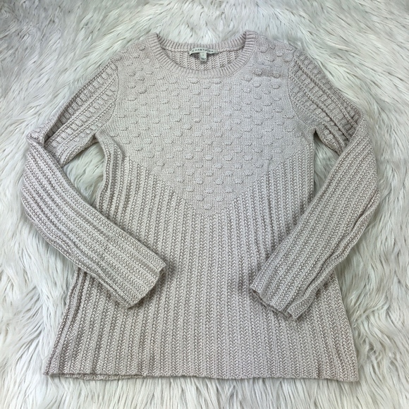 41 Hawthorn Sweaters - 41 Hawthorn Mixed Knit Crew Neck Pull Over Sweater